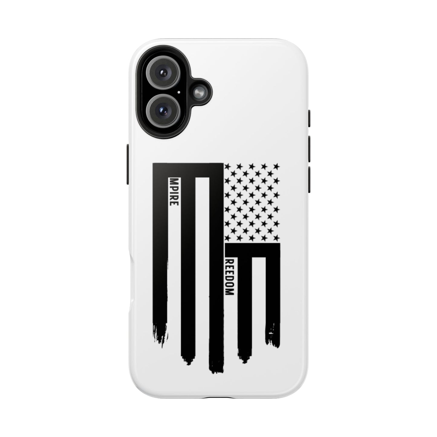 Freedom Empire Durable Phone Case - White