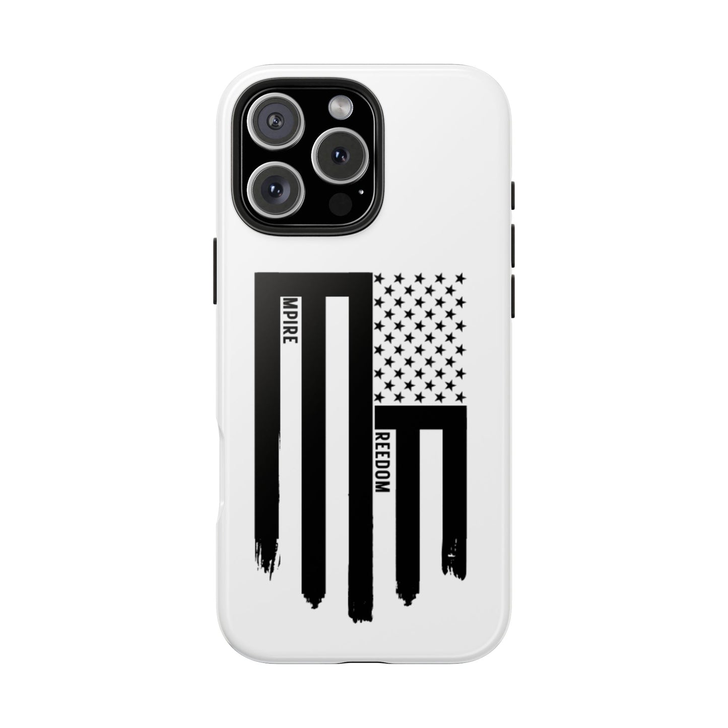 Freedom Empire Durable Phone Case - White