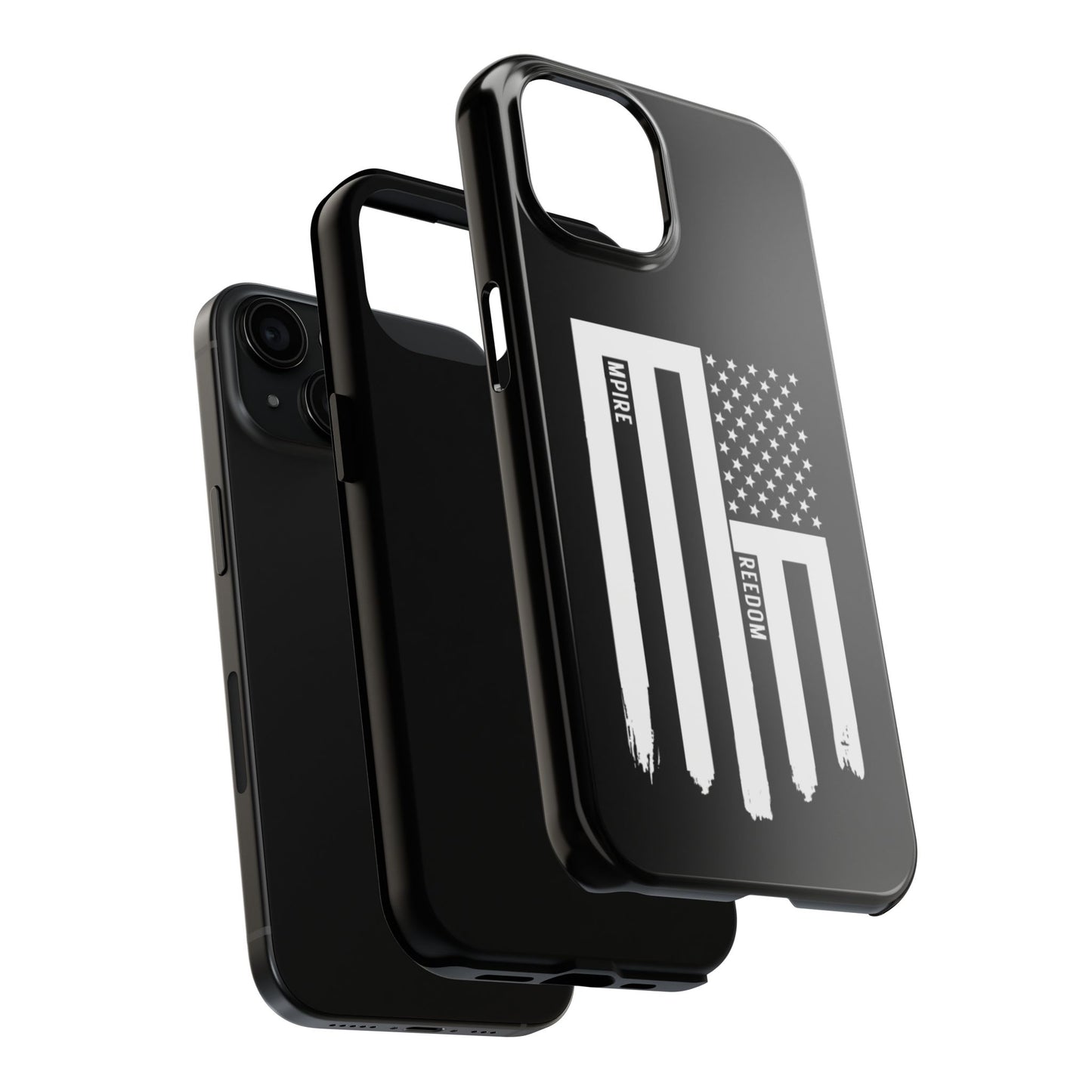 Freedom Empire Durable Phone Case - Black