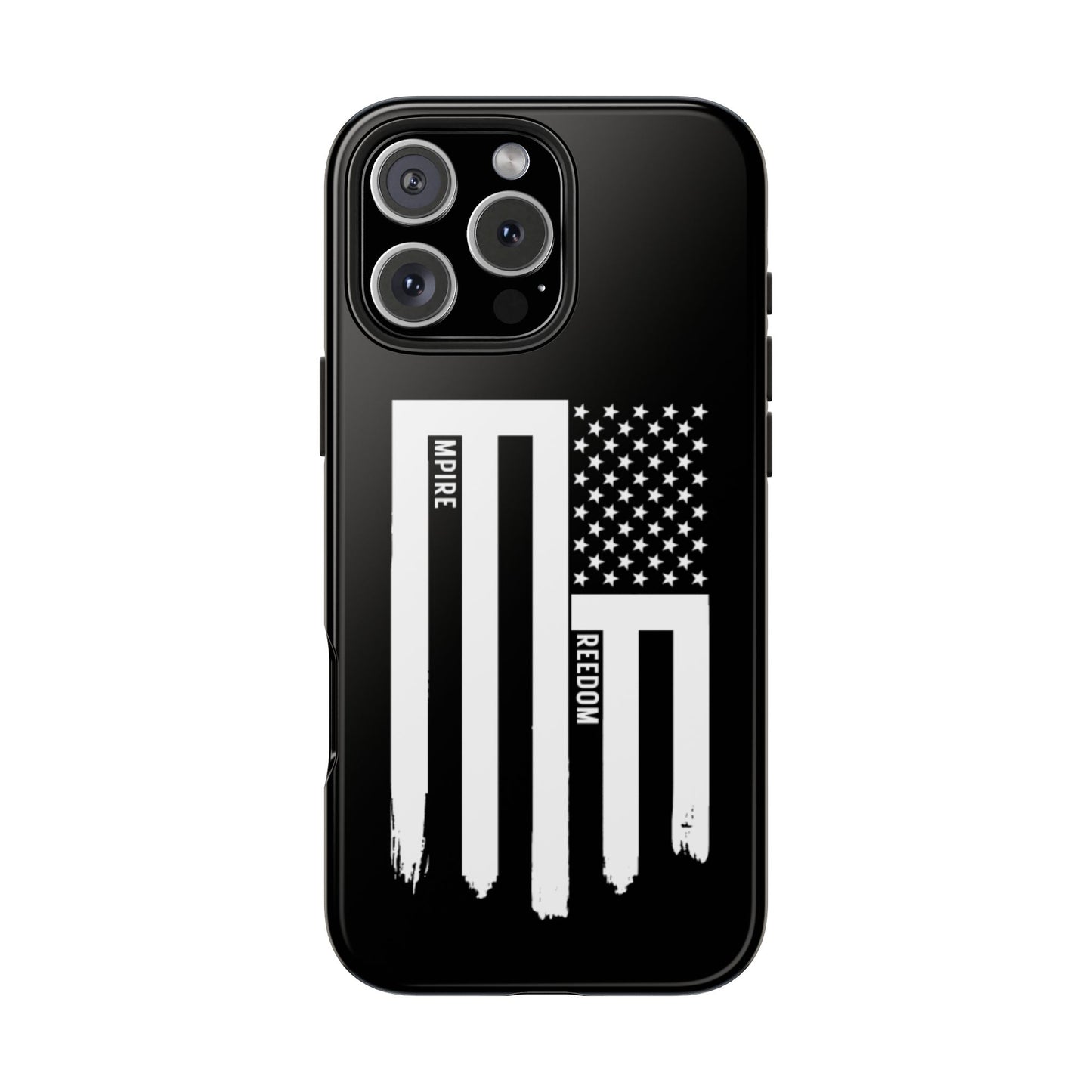 Freedom Empire Durable Phone Case - Black