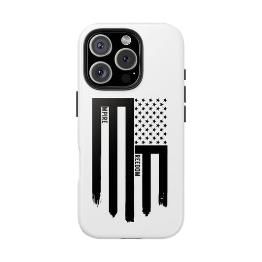 Freedom Empire Durable Phone Case - White